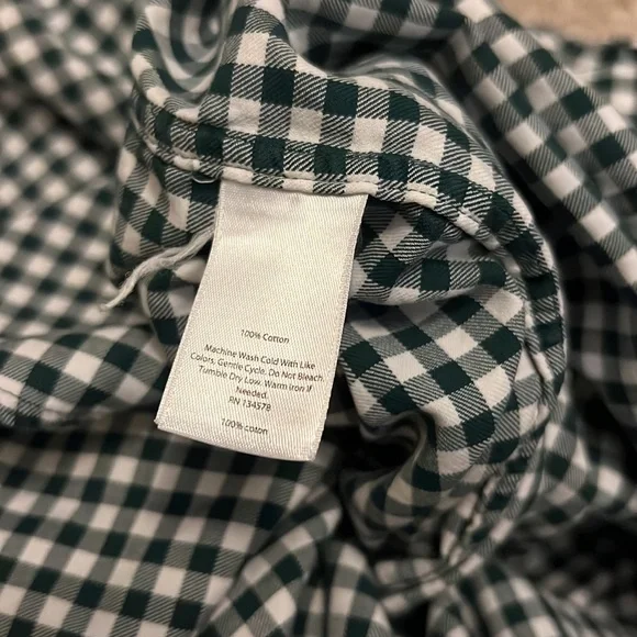 Vineyard Vines Tucker Shirt Long Sleeve‎ Mens XXL Green Gingham Plaid - Picture 5 of 5